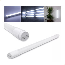 Lâmpada Tubo Led T8 9w 60 Cm Anti-insetos 1 Lado Branco Frio